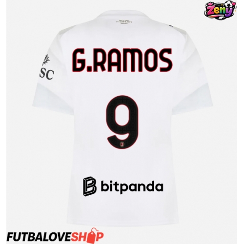 Dres AC Milan Goncalo Ramos #9 Preč pre Ženy 2026-27 Krátky Rukáv